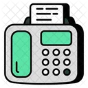 Fax Machine Facsimile Appliance Icon