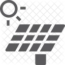 Fazenda De Celulas De Energia Solar Solar Energia Ícone