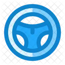Direcao Roda Automotivo Ícone