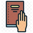Voto Juramento Lei Ícone