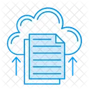 Nuvem Documento Arquivos Icon