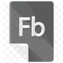 Fb File Format Icon