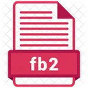 Fb 2 Format Datei Symbol