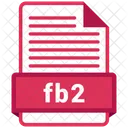 Fb 2 Format File Icon