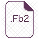 Fb 2 File Extension Icon