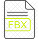 Fbx File Format Icon