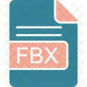 Fbx File Format Icon