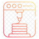 Fdm d printer  Icon