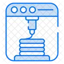 Fdm d printer  Icon