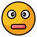 Fear Scared Face Icon