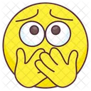 Fear Emoji Fear Expression Emotag Icon