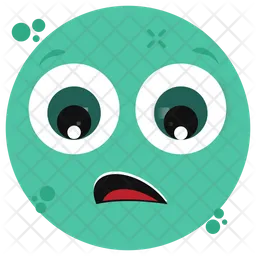 Fearful Emoji  Icon