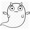 Fearful Uncertain Sticker Icon