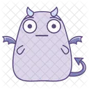 Fearful Uncertain Sticker Icon