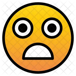 Fearful face Icon, Noto Emoji Smiley Iconpack