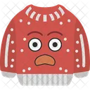 Fearful Emoji Sweatshirt Icon
