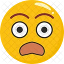Fearful Scared Afraid Icon