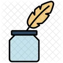 Feather Ink Writer Icon