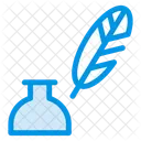 Feather Ink Pot Icon