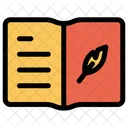 Feather Notebook Book Icon