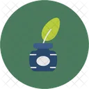 Feather Pen Ink Pot Quill Icon