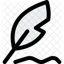Feather Pencil  Icon