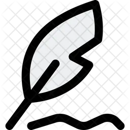 Feather Pencil  Icon