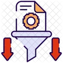 Feature Extraction Machine Learning Deep Learning Icon
