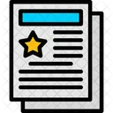 Feature Story Human Interest Piece Feature Article Icon