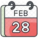 Feb Calendar February Icon