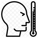 Pessoas Coronavirus Temperatura Ícone