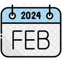 Febrero  Icono