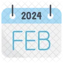 Febrero  Icono