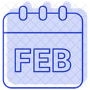 Febrero Invierno Mes Icon