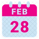 Febrero 28  Icono