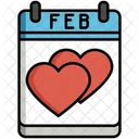 Febrero  Icono