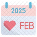 Februar 2025 Symbol