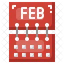 Februar Monat Februar Monat Symbol