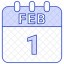 February 1  Icon