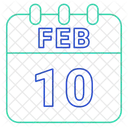 February 10  Icon