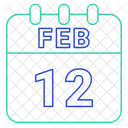 February 12  Icon