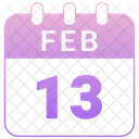 February 13  Icon