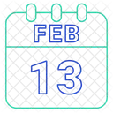 February 13  Icon