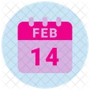 14 February 14 Date February 14 Icon