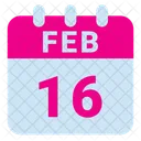 February 16  Icon