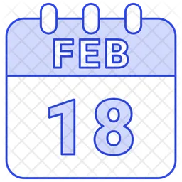 February 18  Icon