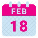 February 18  Icon