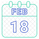 February 18  Icon