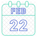 February 22  Icon