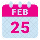 February 25  Icon